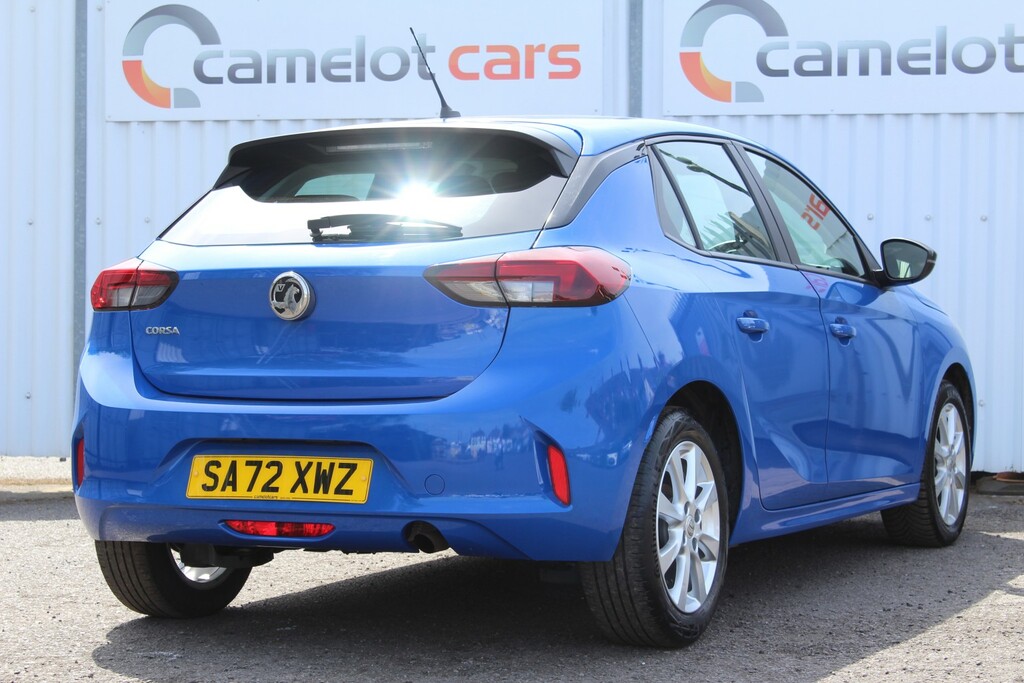 Vauxhall Corsa Hatchback 1.2 Corsa Design 1.2 75Ps 5 Speed SA72XWZ Blue #6