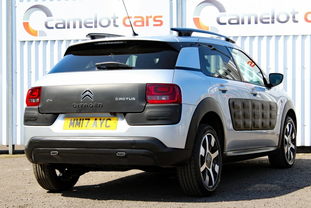 Citroen C4 Cactus Hatchback 1.6 Bluehdi Flair 2017 Silver #6