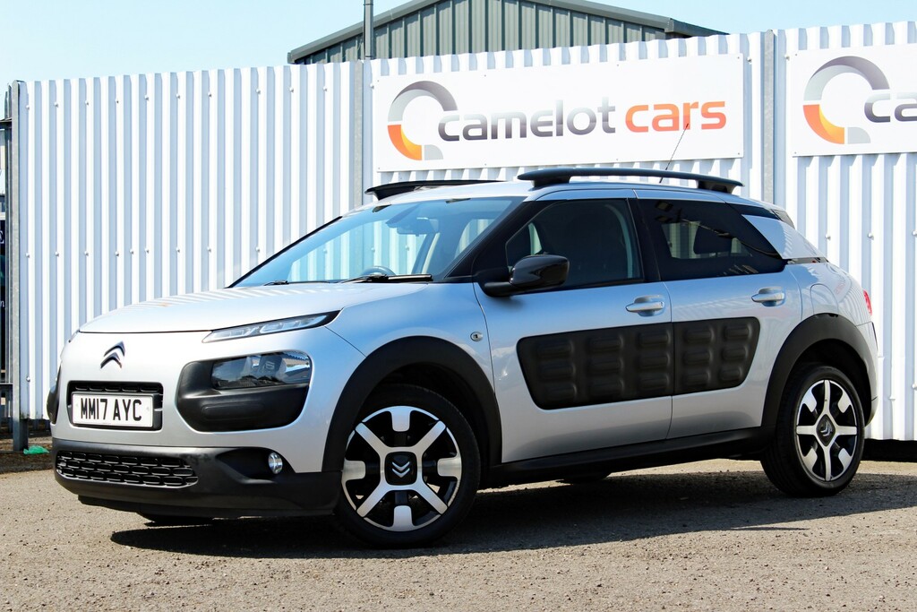 Citroen C4 Cactus Hatchback 1.6 Bluehdi Flair 2017 Silver #3