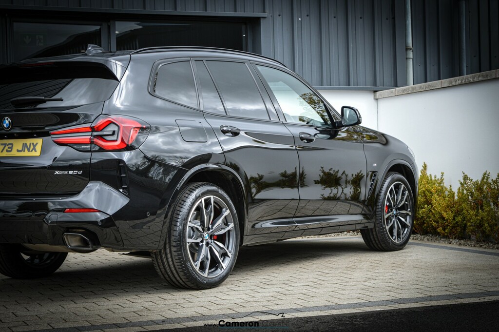 BMW X3 2.0 X3 Xdrive20d M Sport DK73JNX Black #4
