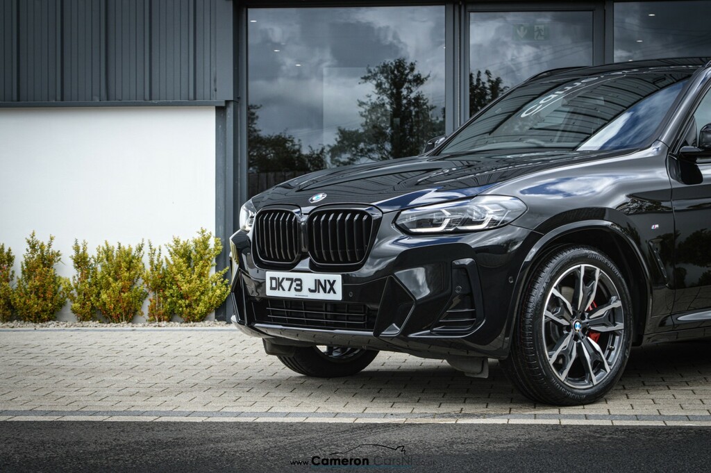 BMW X3 2.0 X3 Xdrive20d M Sport DK73JNX Black #3