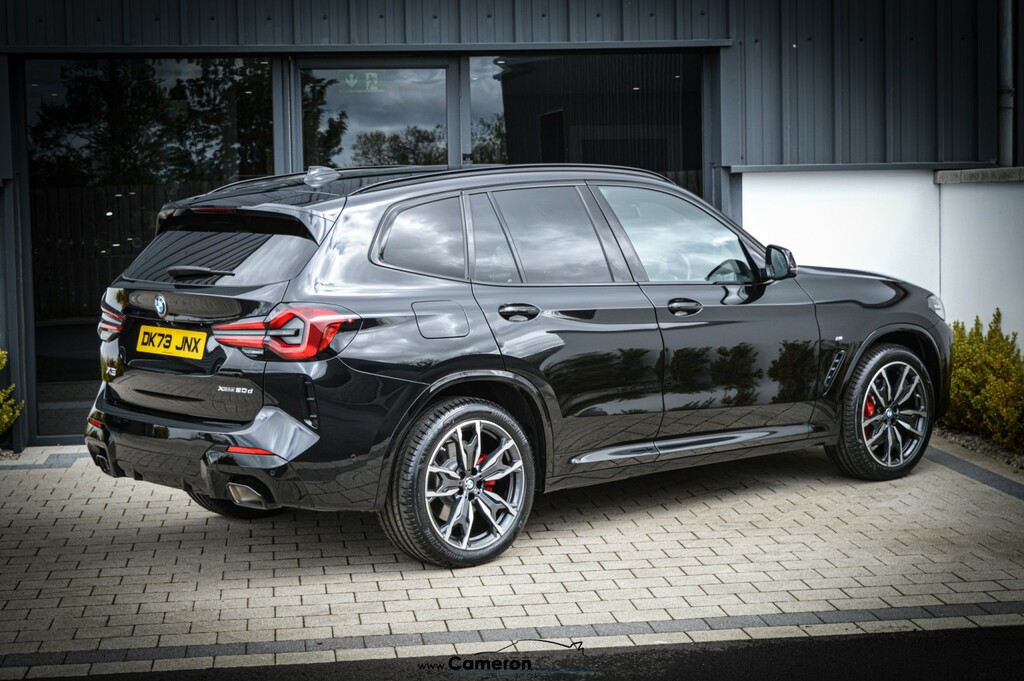 BMW X3 2.0 X3 Xdrive20d M Sport DK73JNX Black #2