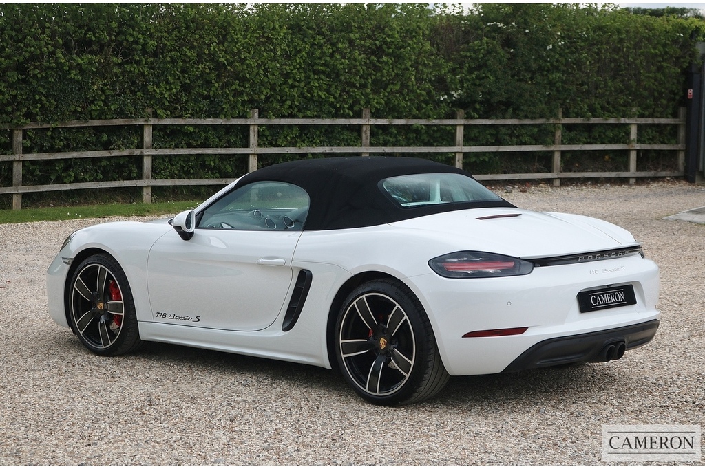 Porsche 718 Boxster 2.5T S Pdk SW66WLU White #4