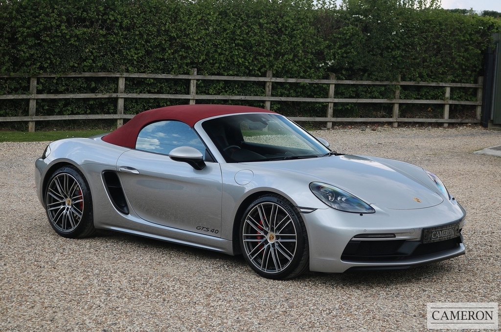 Porsche 718 Boxster Gts 4.0 Silver #3