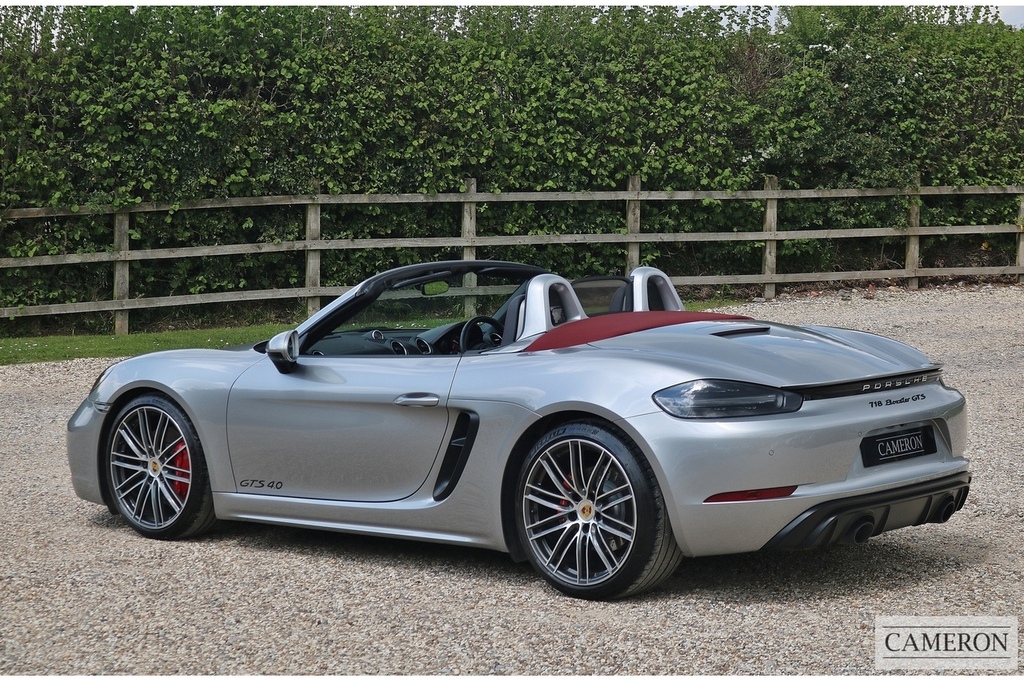 Porsche 718 Boxster Gts 4.0 Silver #5