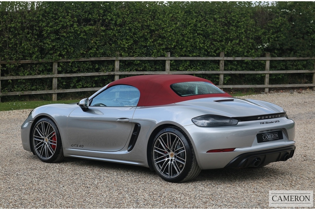 Porsche 718 Boxster Gts 4.0 Silver #4