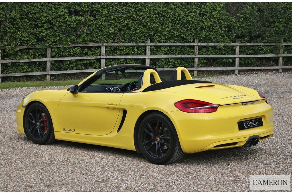 Porsche Boxster 981 3.4 S Pdk Yellow #4