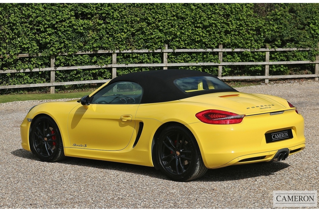 Porsche Boxster 981 3.4 S Pdk Yellow #5
