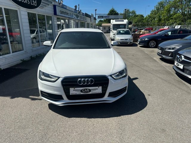 Audi A4 1.8 Tfsi S Line Saloon Euro 6 S White #2