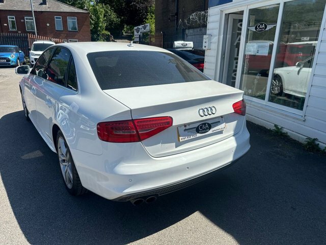 Audi A4 1.8 Tfsi S Line Saloon Euro 6 S White #6