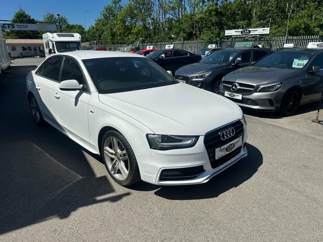 Audi A4 1.8 Tfsi S Line Saloon Euro 6 S White