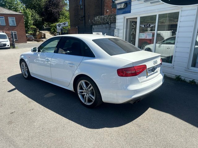 Audi A4 1.8 Tfsi S Line Saloon Euro 6 S White #5