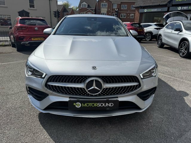 Mercedes-Benz CLA Class 2021 1.3 Cla250e 15.6Kwh Amg Line Premium Coupe Silver #2