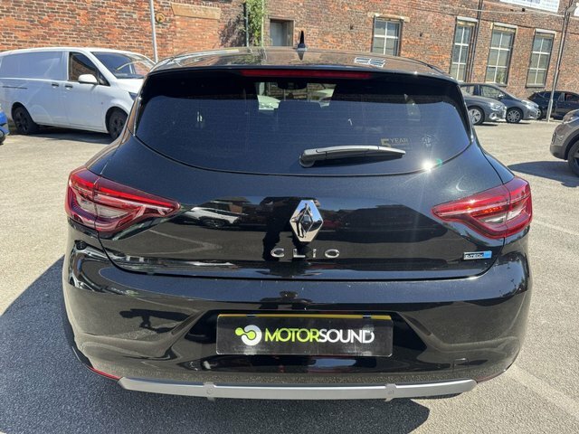 Renault Clio 2022 1.6 E-tech Rs Line Hatchback Hybri YJ72JPO Black #4