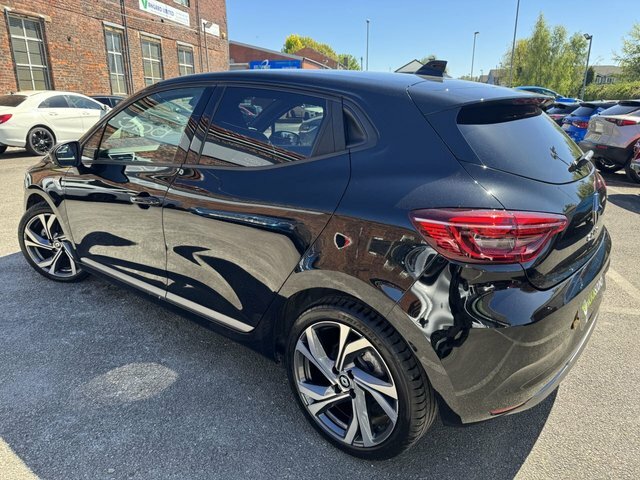 Renault Clio 2022 1.6 E-tech Rs Line Hatchback Hybri YJ72JPO Black #3