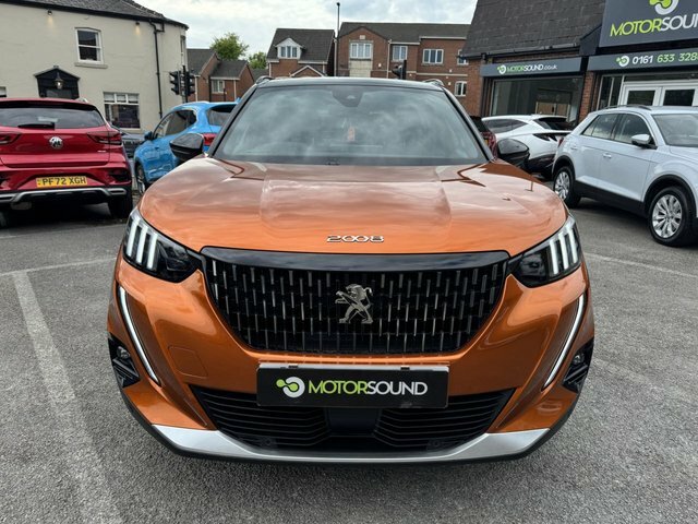 Peugeot 2008 2022 1.2 Puretech Gt Suv AF22BKE Orange #2