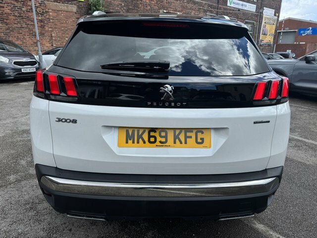 Peugeot 3008 2019 1.2 Puretech Gt Line Suv MK69KFG White #4