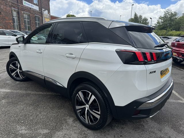 Peugeot 3008 2019 1.2 Puretech Gt Line Suv MK69KFG White #3