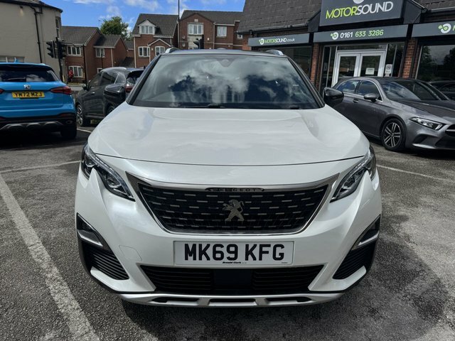 Peugeot 3008 2019 1.2 Puretech Gt Line Suv MK69KFG White #2