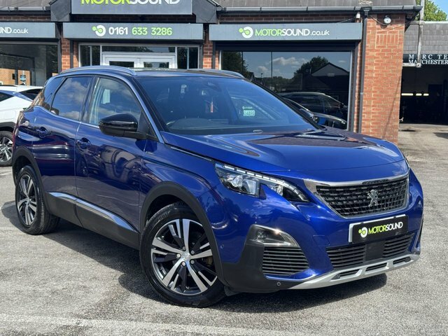 Peugeot 3008 2019 1.5 Bluehdi Gt Line Suv Blue