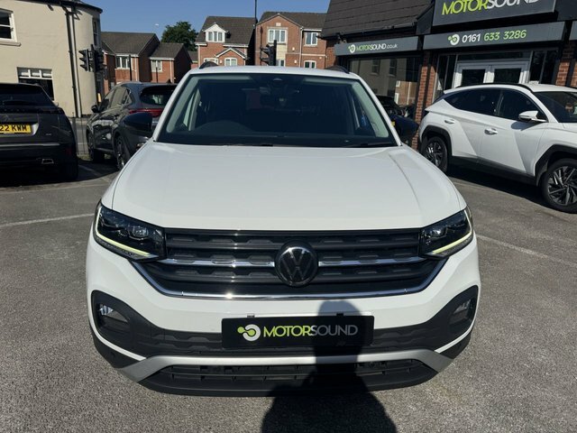 Volkswagen T-Cross 2024 1.0 Tsi Black Edition Suv Dsg YA73NHD White #2