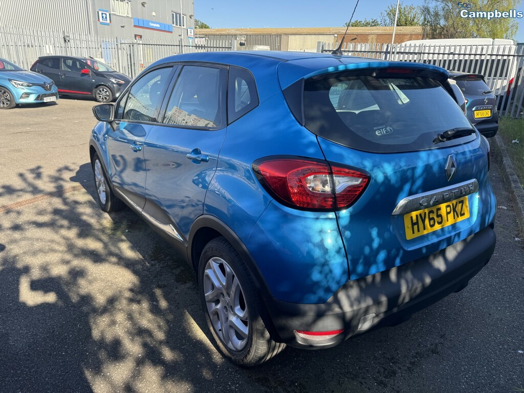 Renault Captur Suv 0.9 Dynamique Nav Tce 90 2015 Blue #3