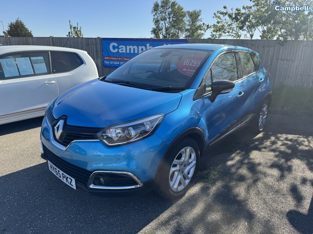Renault Captur Suv 0.9 Dynamique Nav Tce 90 2015 Blue #2