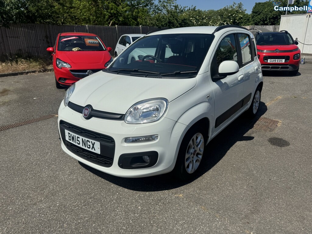 Fiat Panda Hatchback 1.2 Panda My 1.2 69 Bhp Lounge 2015 BW15NGX White #2