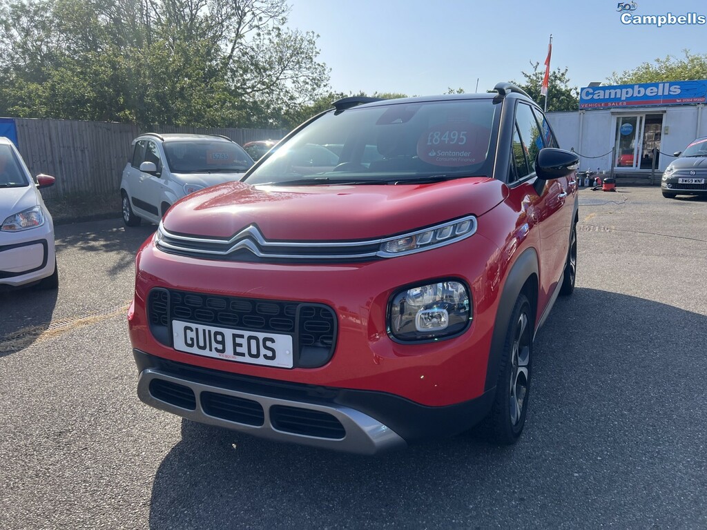Citroen C3 Aircross Suv 1.2 Puretech Flair 2019 GU19EOS Red #2