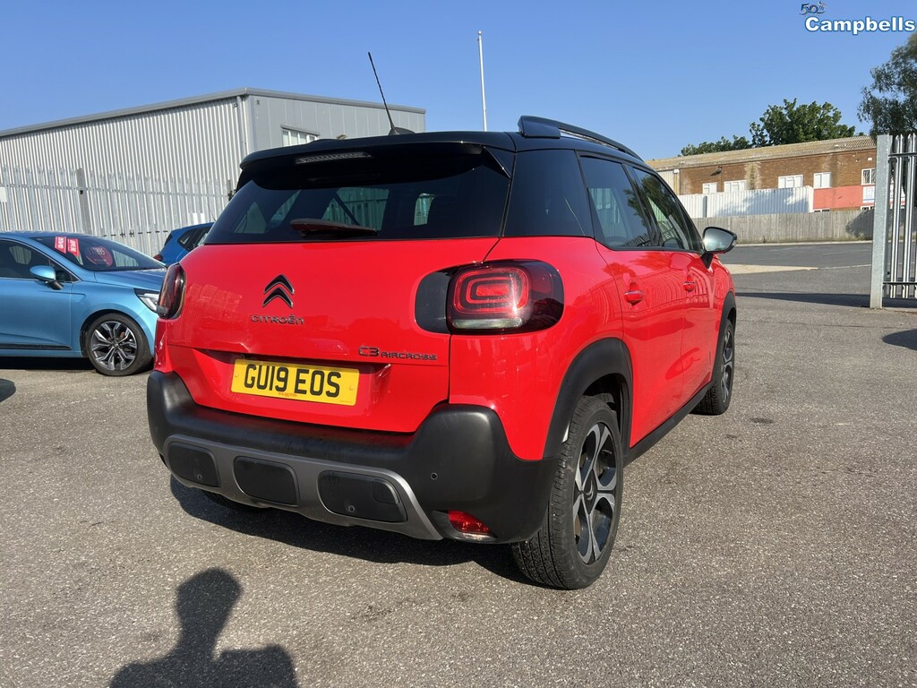 Citroen C3 Aircross Suv 1.2 Puretech Flair 2019 GU19EOS Red #4