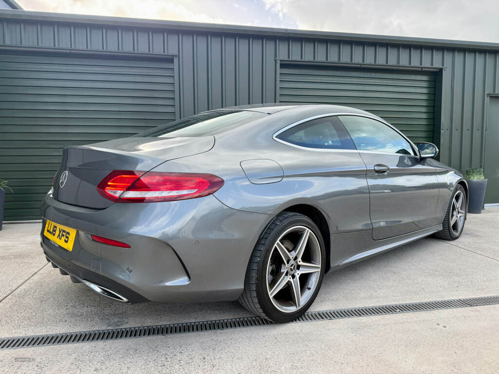 Mercedes-Benz C Class C220d Amg Line LL18XFS Grey #5
