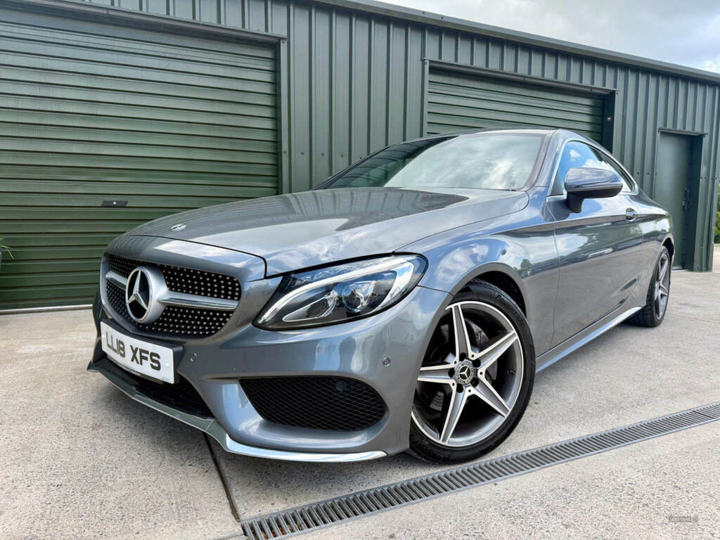 Mercedes-Benz C Class C220d Amg Line LL18XFS Grey #2