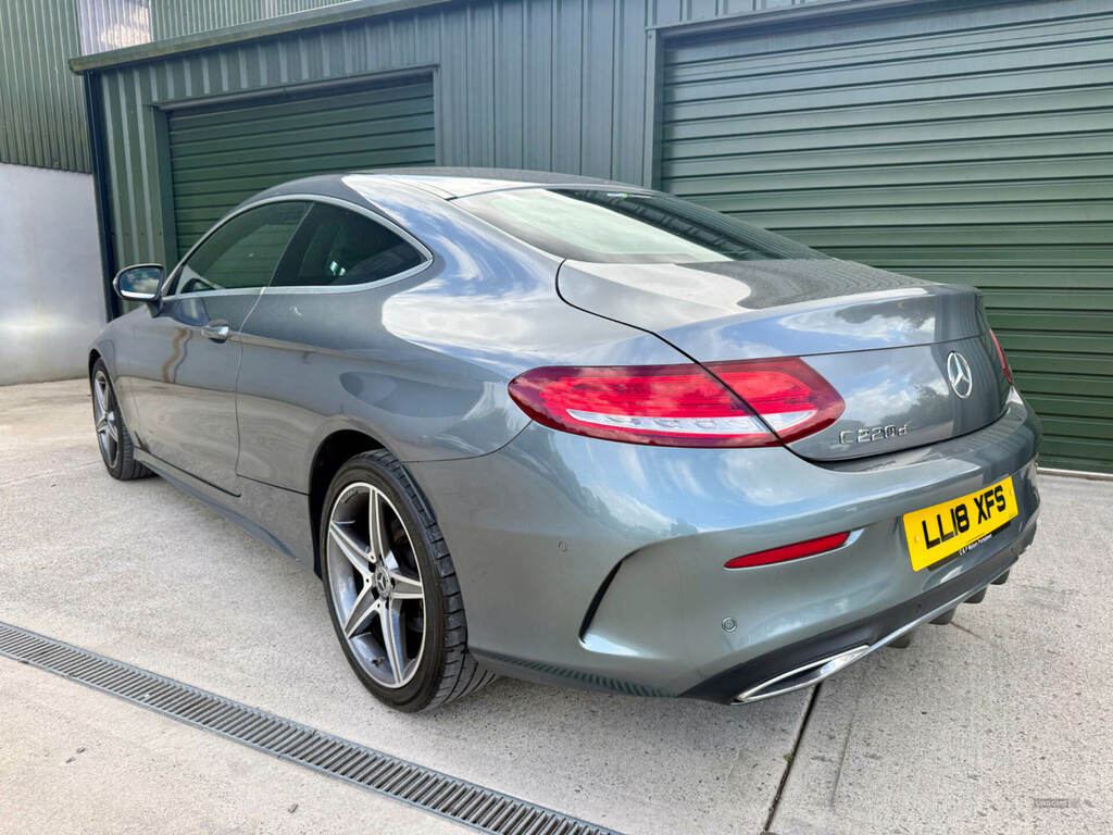 Mercedes-Benz C Class C220d Amg Line LL18XFS Grey #4