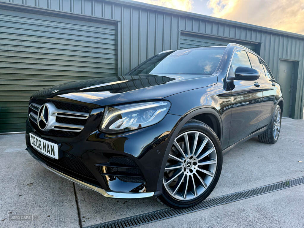 Mercedes-Benz GLC Class Glc 220D 4Matic Amg Line 9G-tronic DE08NAN Black #2