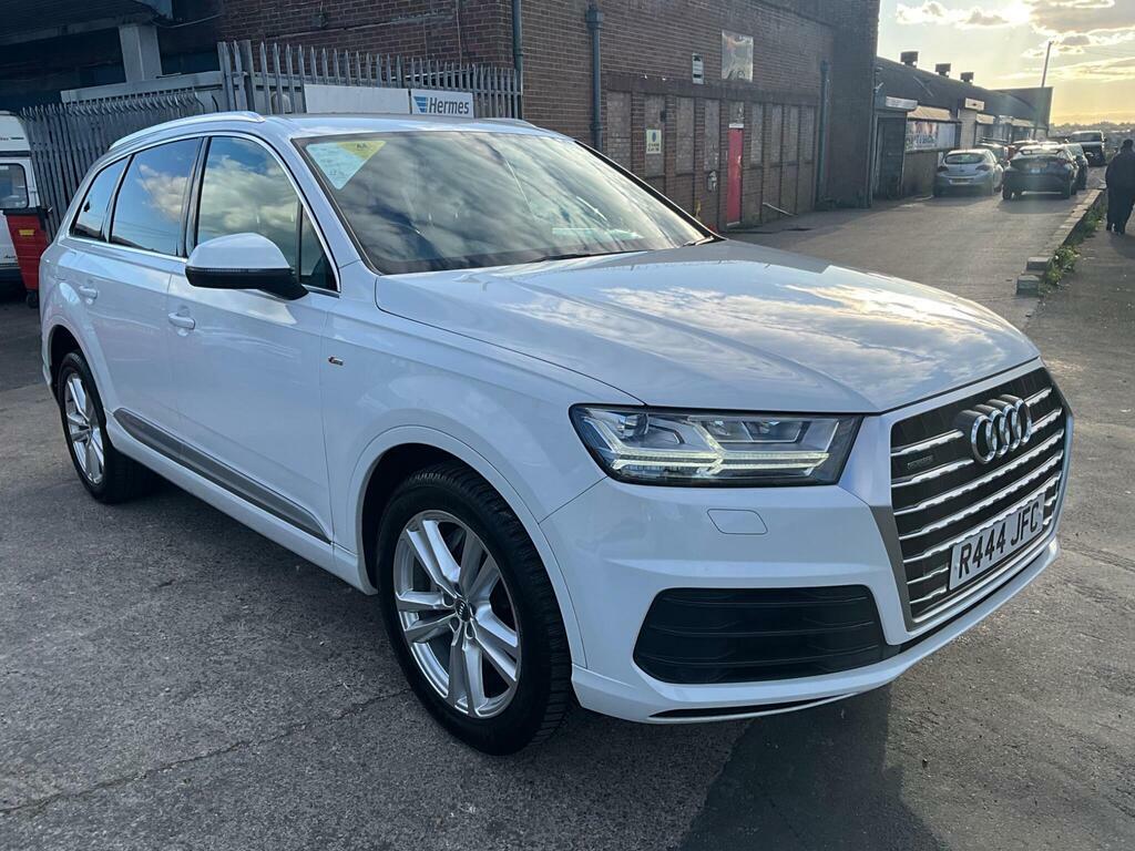 Audi Q7 3.0 Tdi V6 S Line Tiptronic Quattro Euro 6 S S R444JFC White #5