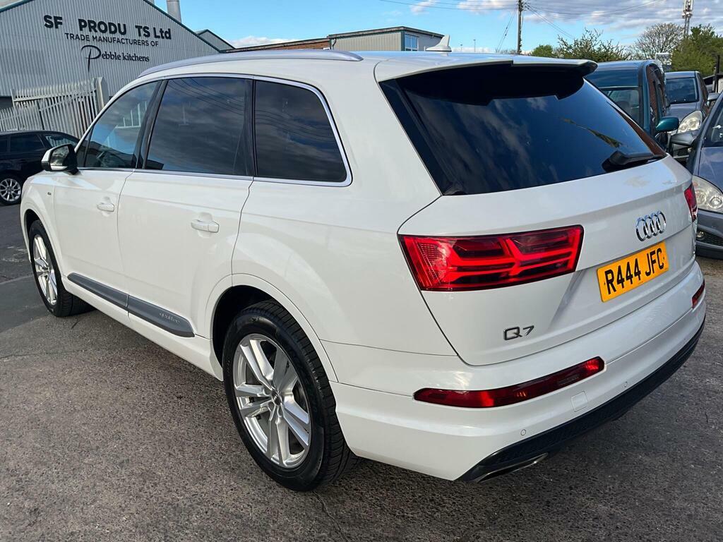 Audi Q7 3.0 Tdi V6 S Line Tiptronic Quattro Euro 6 S S R444JFC White #4