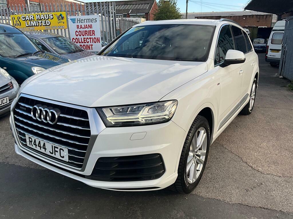 Audi Q7 3.0 Tdi V6 S Line Tiptronic Quattro Euro 6 S S R444JFC White #3