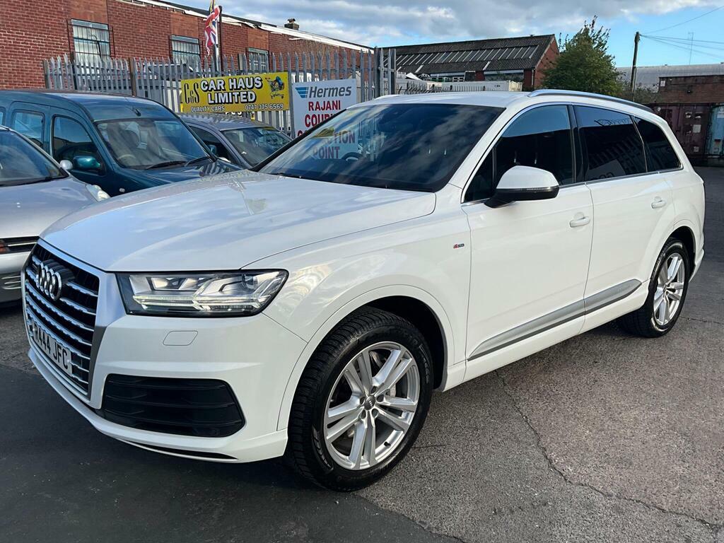 Audi Q7 3.0 Tdi V6 S Line Tiptronic Quattro Euro 6 S S R444JFC White #6