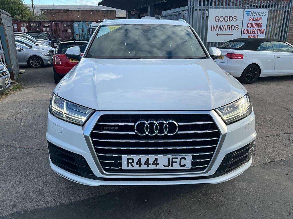 Audi Q7 3.0 Tdi V6 S Line Tiptronic Quattro Euro 6 S S R444JFC White #2