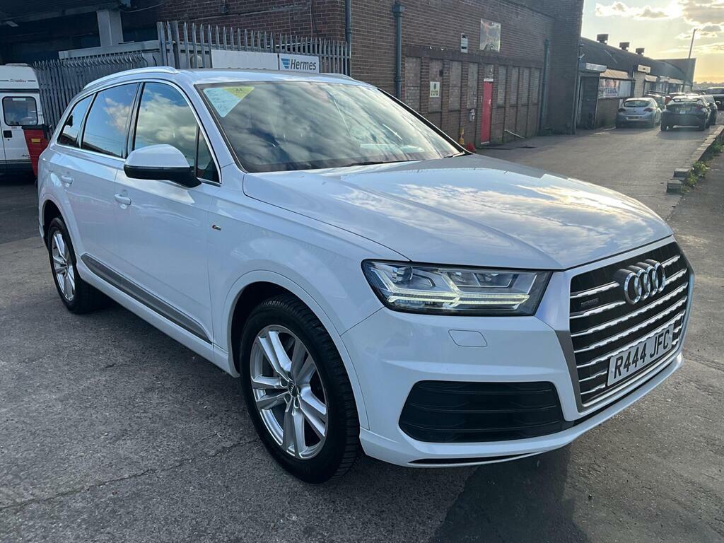 Audi Q7 3.0 Tdi V6 S Line Tiptronic Quattro Euro 6 S S White