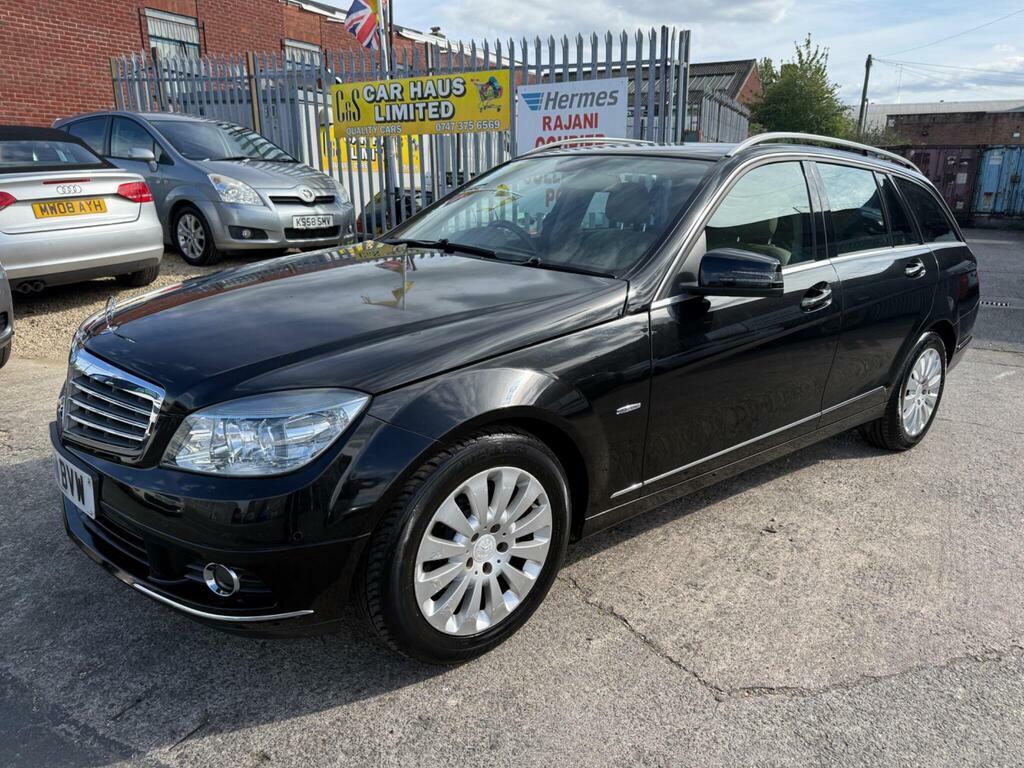 Mercedes-Benz C Class 1.8 C180 Blueefficiency Elegance Euro 5 Black #3