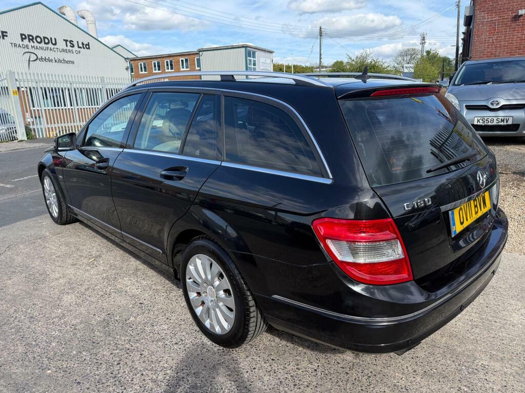 Mercedes-Benz C Class 1.8 C180 Blueefficiency Elegance Euro 5 Black #4