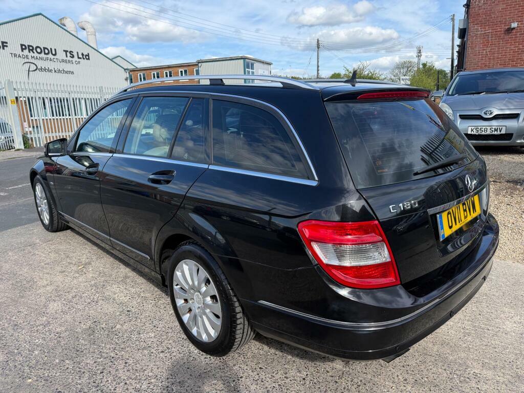 Mercedes-Benz C Class 1.8 C180 Blueefficiency Elegance Euro 5 Black #6