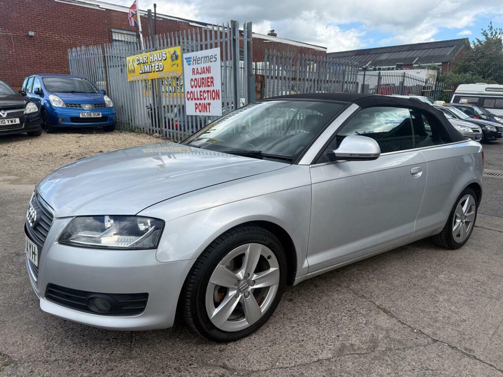 Audi A3 Cabriolet 2.0 Tdi Sport S Tronic Euro 4 Silver