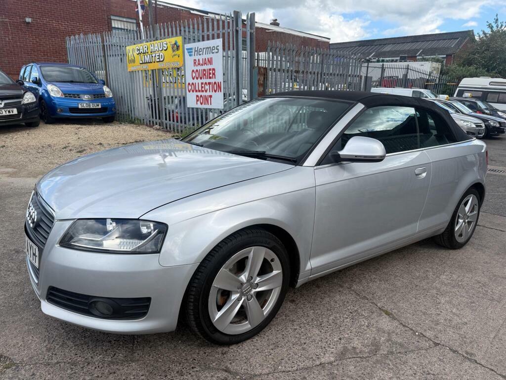 Audi A3 Cabriolet 2.0 Tdi Sport S Tronic Euro 4 Silver #2