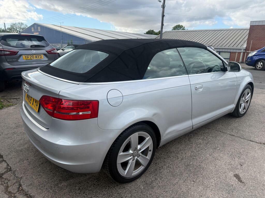 Audi A3 Cabriolet 2.0 Tdi Sport S Tronic Euro 4 Silver #5