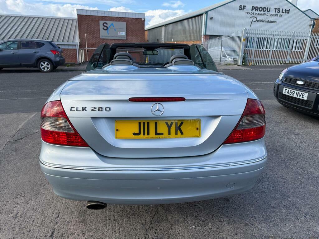 Mercedes-Benz CLK Elegance Silver #8