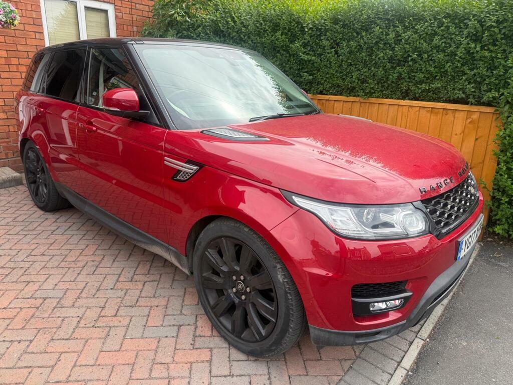 Land Rover Range Rover Sport 3.0 Sd V6 Hse 4Wd Euro 6 S S YG17XFM Red #2