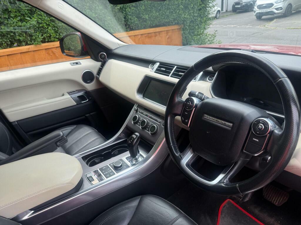 Land Rover Range Rover Sport 3.0 Sd V6 Hse 4Wd Euro 6 S S YG17XFM Red #3