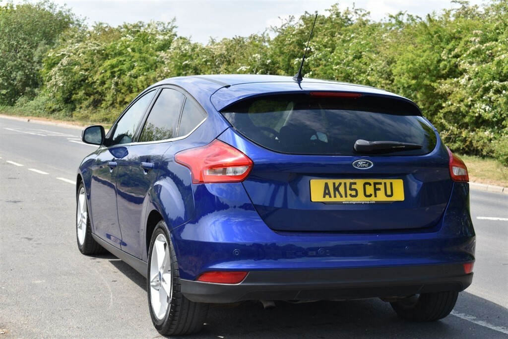 Ford Focus 1.6 Tdci Zetec Euro 5 Ss AK15CFU Blue #4